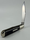 New Old Stock 2019  Great Eastern Cutlery - Tidioute Cutlery PA USA Hand Crafted Folding Knife - Maroon Linen Micarta 