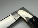 New Old Stock 2019  Great Eastern Cutlery - Tidioute Cutlery PA USA Hand Crafted Folding Knife - Maroon Linen Micarta 