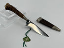 New Old Stock ( 1950s) REHWAPPEN Solingen Germany Small Fixed Blade Knife with Sheath 