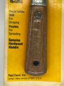 New Old Stock RED DEVIL USA made Professional Flexible 1-1/4" Putty Knife 