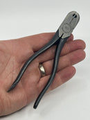 STRANGE New Old Stock Lindstrom SWEDEN Pliers - Cutting, Crimping with small Pry Bar Handle