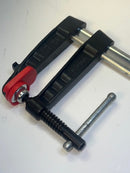 New Old Stock BESSEY made in Germany HD  Cast Iron Screw Clamp with Tommy Bar 10" x 4.75" - Cardon Tools