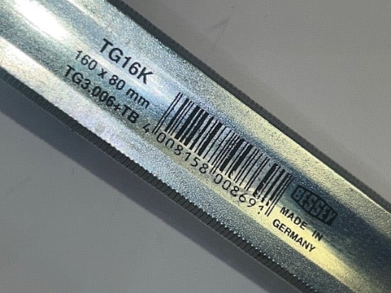New Old Stock BESSEY Germany TG16K HD  Cast Iron Screw Clamp with Tommy Bar 6.25" x 3" - Cardon Tools