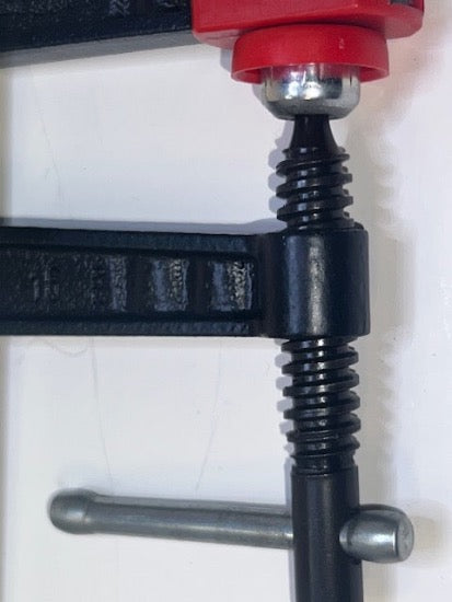 New Old Stock BESSEY Germany TG16K HD  Cast Iron Screw Clamp with Tommy Bar 6.25" x 3" - Cardon Tools