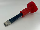 New Old Stock 1990s Spear & Jackson Sheffield England 22-210R 1" GUARDED Flat Cold Chisel