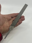New Old Stock Grobet Swiss made 8" FLAT File Smooth Cut 