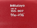 New Old Stock MITUTOYO made in JAPAN 4pc Telescoping Bore Gage Set 5/16" - 2-1/8" Range No. 155-907 - Cardon Tools