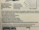 New Old Stock LUFKIN USA made 8425A 25' x 1" Anglelok Power Tape c/w ANGLE DIAL GAGE 