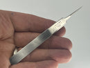 VIOLA Made in ITALY  Stainless Steel High Precision Tweezers Style 5-SA  with ULTRA-FINE TAPERED TIPS