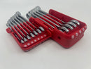 New Old Stock CRAFTSMAN V-SERIES 12pc 7 - 19mm  Combination Wrench Set METRIC CMMT87325V - Discontinued