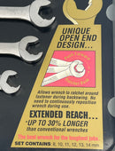 New Old Stock 6 pc CRAFTSMAN made in USA METRIC QUICK Combination Wrench SET  No. 42357