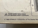 New Old Stock 1983 Stanley USA Made 10-519 Scoring Knife 