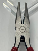New Old Stock Proto USA Made SHORT Coil Spring Needle Nose Pliers with Cutter  J229-01G