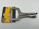 Irwin Vise-Grip 11R ORIGINAL Locking C Clamp Pliers with Regular Tips