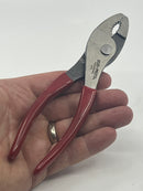 New Old Stock Proto USA made J202G 6-5/8" THIN  Nose Slip-Joint  Plier With Wire Cutter - Cardon Tools