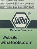 New Old Stock WIHA W. Germany Technicians Precision 8 pc HEX Driver Set .028" - 1/8"