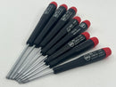 New Old Stock WIHA W. Germany Technicians Precision 8 pc HEX Driver Set .028" - 1/8"