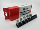 Koken made in Japan Z-series 1/4" Dr 6 Pt UNIVERSAL METRIC NUT GRIP Socket Set 8-14mm RS2441MZ/5