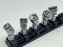 Koken made in Japan Z-series 1/4" Dr 6 Pt UNIVERSAL METRIC NUT GRIP Socket Set 8-14mm RS2441MZ/5