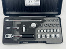 Koken made in Japan 1/4"  Dr Socket Set Z-SERIES 26pcs  W/ 72 TOOTH RATCHET P2285Z