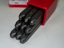FACOM 293A.3 9pc Number Punch Set  for Metal Fabricators 3mm Numeral Height - Cardon Tools