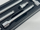 Koken made in Japan 1/4 Dr  6pc WOBBLE-FIX Extension Bar Set 28-250mm c/w  ABS TRAY 