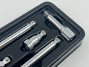 Koken made in Japan 1/4 Dr  6pc WOBBLE-FIX Extension Bar Set 28-250mm c/w  ABS TRAY 