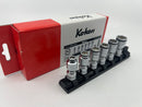 Koken made in Japan Z-series 3/8" Dr 6 Pt UNIVERSAL METRIC NUT GRIP Socket Set 8-17mm RS3441MZ/6