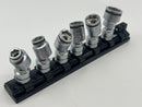 Koken made in Japan Z-series 3/8" Dr 6 Pt UNIVERSAL METRIC NUT GRIP Socket Set 8-17mm RS3441MZ/6