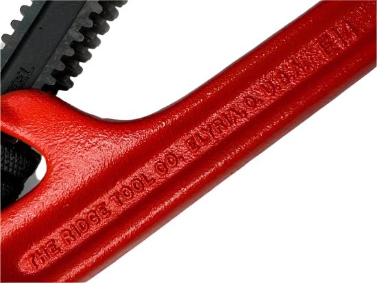 Ridgid Tools USA Made  31070 E14 2-Inch Heavy-Duty End Pipe Wrench - Cardon Tools
