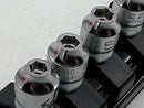 Koken made in Japan Z-series 1/4" Dr. 12 pc ULTRA SHALLOW  Socket Set 4-14 MM 6 Point  RS2400MZ/12