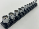 Koken made in Japan Z-series 1/4" Dr. 12 pc ULTRA SHALLOW  Socket Set 4-14 MM 6 Point  RS2400MZ/12