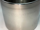 New Old Stock 1960's BARD PARKER Stainless Steel 6" Diameter Canister with Lid ( Medical Blade Jar) - Cardon Tools