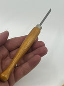 Vintage Lee Valley Tools 6pc Miniature Wood Lathe Turning Tool Set ( Skews, Scrapers, Parting Tool etc) - Discontinued