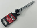 New Old Stock 2018 Craftsman 1/4" Drive 72 Tooth Full Polish Swivel Head Ratchet