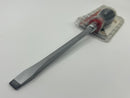 WIHA Germany Extra Heavy Duty 12mm Slotted Tip Screwdriver with Steel Striking Cap - Discontinued