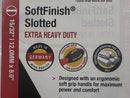 WIHA Germany Extra Heavy Duty 12mm Slotted Tip Screwdriver with Steel Striking Cap - Discontinued