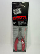 New Old Stock General Tools Made in Japan 5" Stainless Steel SMOOTH Jaw Bent Nose Needle Nose Pliers - Cardon Tools