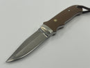Stunning Short Double Edged Hollow Ground Vintage Mike Silvey Short Fixed blade Knife 