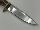 Beautiful Vintage ( 1995)  Hand Made Eric Seguin 3-5/8" Blade Fixed Blade Knife with Sheath Made in Canada