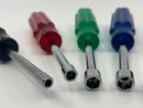 New Old Stock Proto USA made 6pc Hollow Shaft Nut Driver Set 3/16" - 1/2" Range - Discontinued