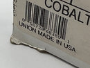 New Old Stock  USA made 26pc 135˚  Split Point M42 Cobalt Drill Bit Set with Heavy Duty Gold Finish