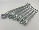 New Old Stock 6pc Williams / SUPERRENCH USA made Double Box End  Metric Wrench Set 7/16" - 1"  Range