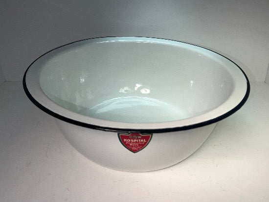 New Old Stock 1960's GSW General Steel Ware  Canada 15" HOSPITAL Enamel Wash Basin - Cardon Tools