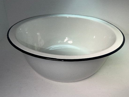 New Old Stock 1960's GSW General Steel Ware  Canada 15" HOSPITAL Enamel Wash Basin - Cardon Tools