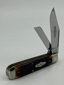 New Old Stock 2019  Great Eastern Cutlery - Northfield Cutlery PA USA Hand Crafted Folding Knife - Autumn Gold Jigged Bone Handle