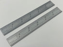 4 pc SET New Old Stock 1980s Rabone Chesterman UK made Rules 12" and 6"