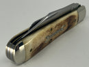 New Old Stock 2019  Great Eastern Cutlery - Tidioute Cutlery PA USA Hand Crafted Folding Knife - Natural Oily Creek Bone Handle