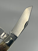 New Old Stock 2019  Great Eastern Cutlery - Tidioute Cutlery PA USA Hand Crafted Folding Knife - Natural Oily Creek Bone Handle