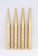 GRACE USA 4pc Brass Starter Punch Set BSP-4 - Cardon Tools
